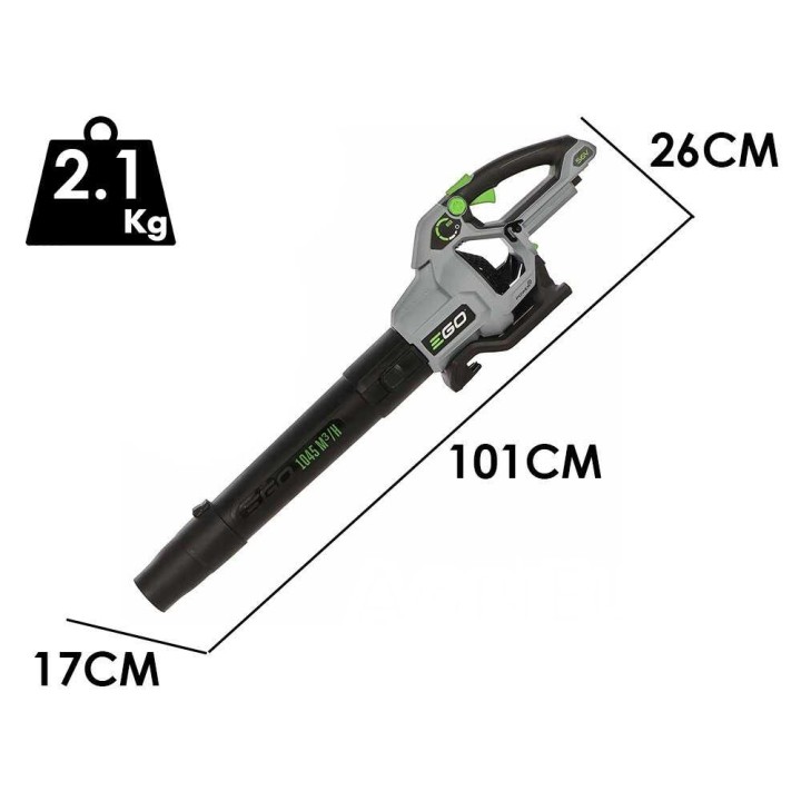 EGO LB6150E akkulehtipuhallin, 56 V, 2 × 2,5 Ah