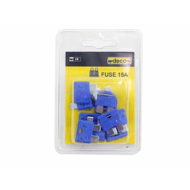 Deca 15 A sulakkeet FL 1112 -akkulaturiin, 10 kpl