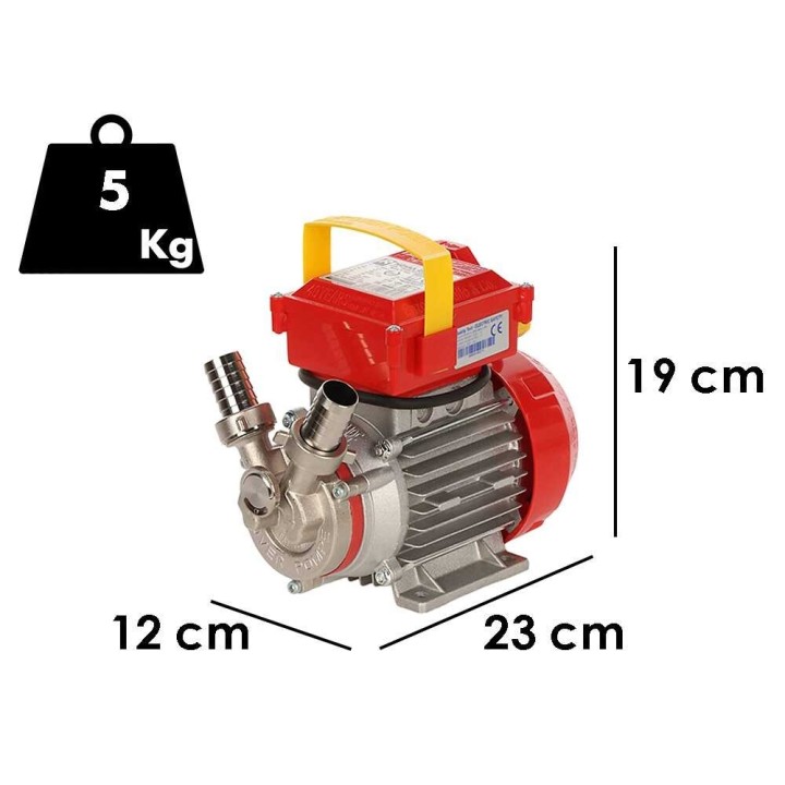 Rover Novax 25 By-Pass sähköinen nesteensiirtopumppu, 230 V, 0,8 HP