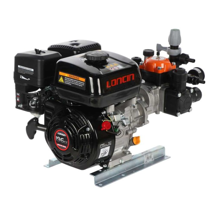 Comet MTP BPX25 PA6 ruiskutuspumppu, Loncin G200F, 5 HP