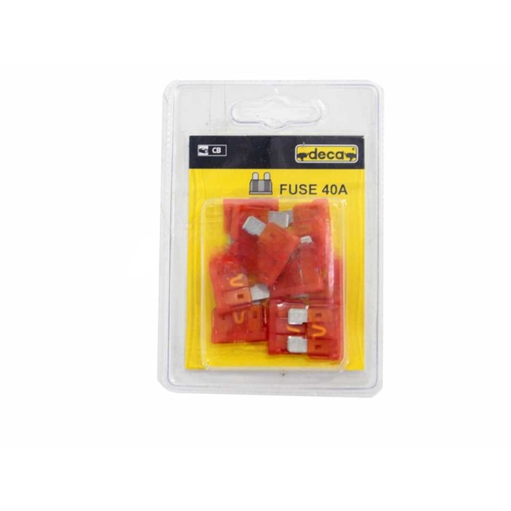 Deca 40 A sulakkeet FL 3713D -laturille, 10 kpl