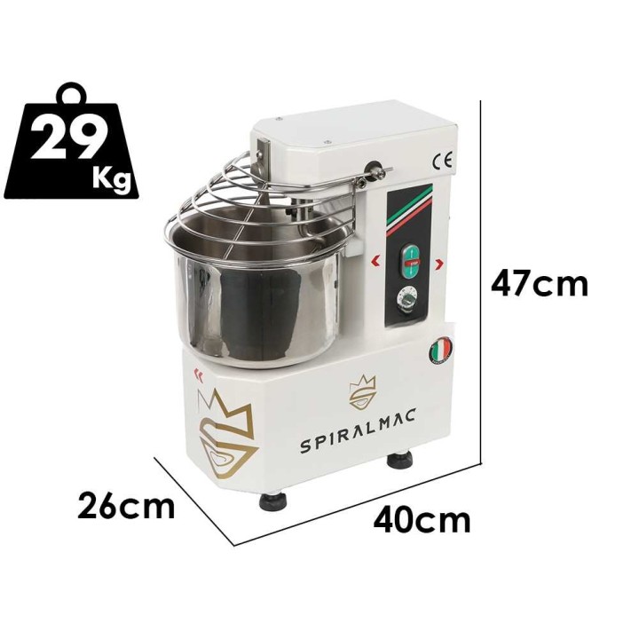Spiralmac SV5 Royal Queen -spiraalivaivain, 5 kg, 10 nopeutta, 220 V