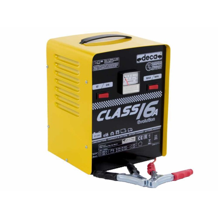 Deca CLASS 16A akkulaturi, 12–24 V, 220 W, 20–200 Ah
