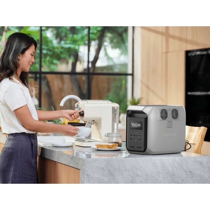 EcoFlow DELTA 3 1500 power station, 1 536 Wh, 1 800 W, 230 V