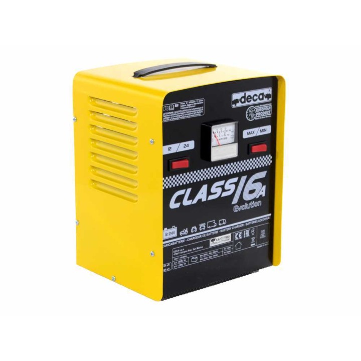 Deca CLASS 16A akkulaturi, 12–24 V, 220 W, 20–200 Ah