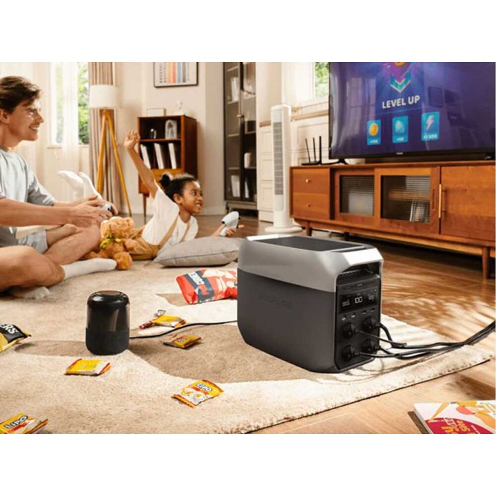EcoFlow DELTA 3 kannettava power station, 1 024 Wh, 1 800 W, 230 V