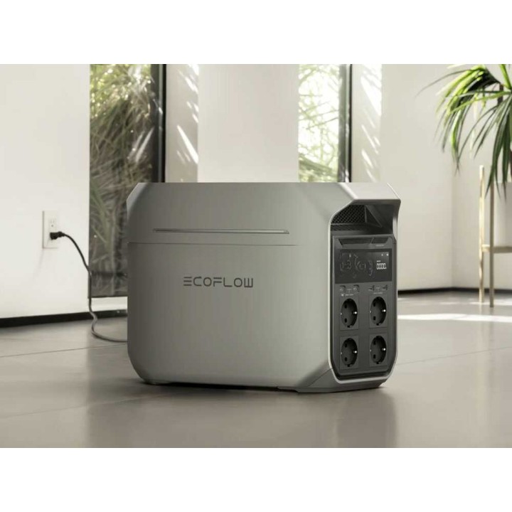 EcoFlow Delta 3 Plus kannettava power station, 1 024 Wh, 1 800 W