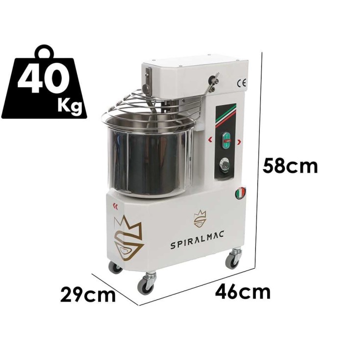 Spiralmac SV8 Royal Queen spiraalitaikinakone, 10 nopeutta, 8 kg