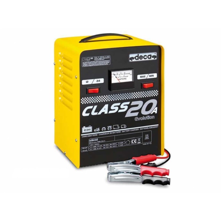 Deca CLASS 20A akkulaturi, 12–24 V, 300 W, 10–250 Ah