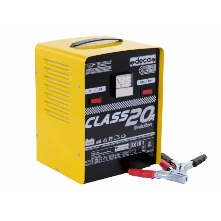 Deca CLASS 20A akkulaturi, 12–24 V, 300 W, 10–250 Ah