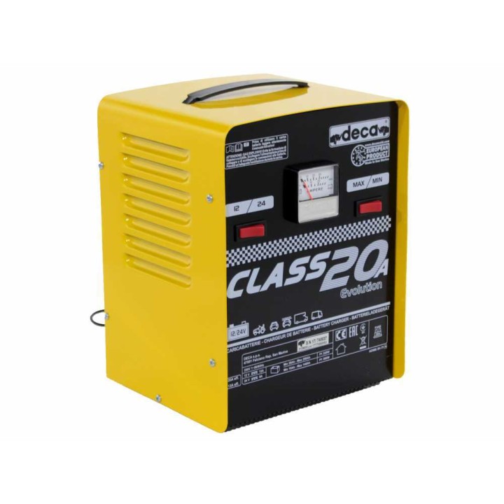 Deca CLASS 20A akkulaturi, 12–24 V, 300 W, 10–250 Ah