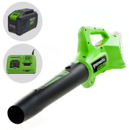 Greenworks G24ABO akkukäyttöinen puhallin 24 V 10 Ah