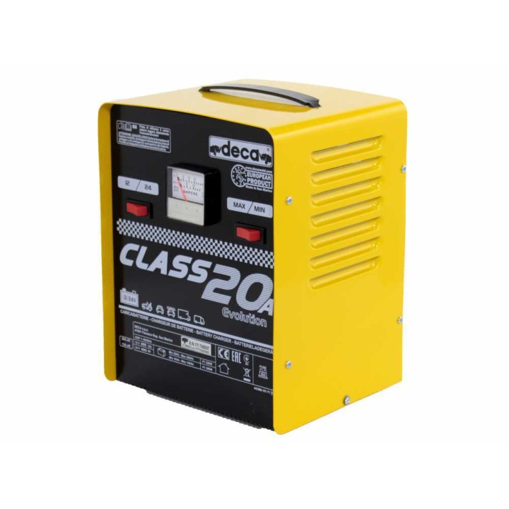 Deca CLASS 20A akkulaturi, 12–24 V, 300 W, 10–250 Ah