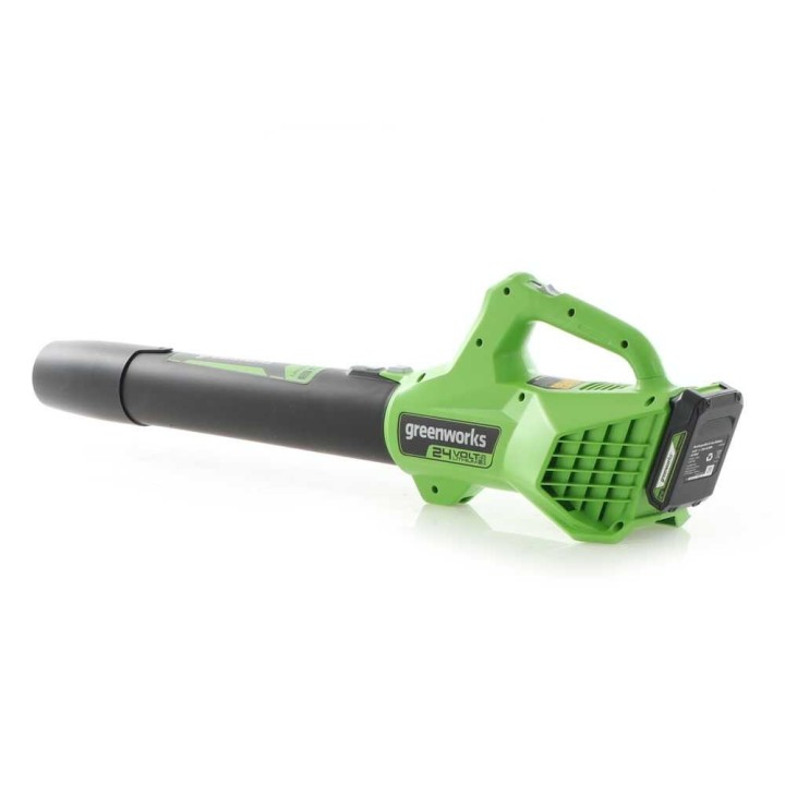 Greenworks G24ABO akkukäyttöinen puhallin, 24 V, 10 Ah