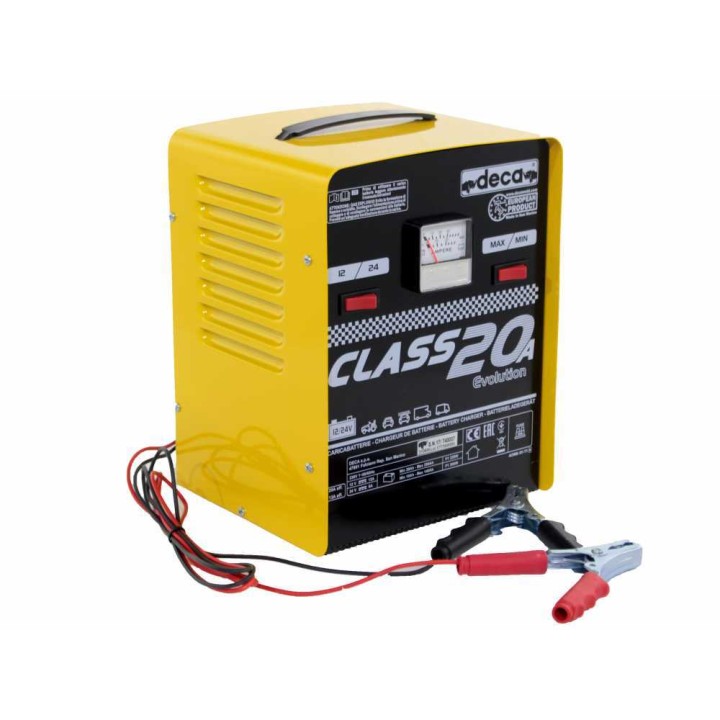Deca CLASS 20A akkulaturi, 12–24 V, 300 W, 10–250 Ah