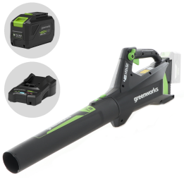 Greenworks G48AB akkukäyttöinen lehtipuhallin 48 V 4 Ah 177 km h