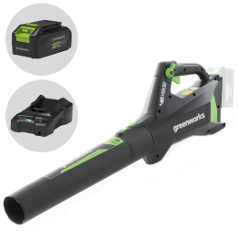 Greenworks G48AB akkukäyttöinen lehtipuhallin 48 V 2 Ah