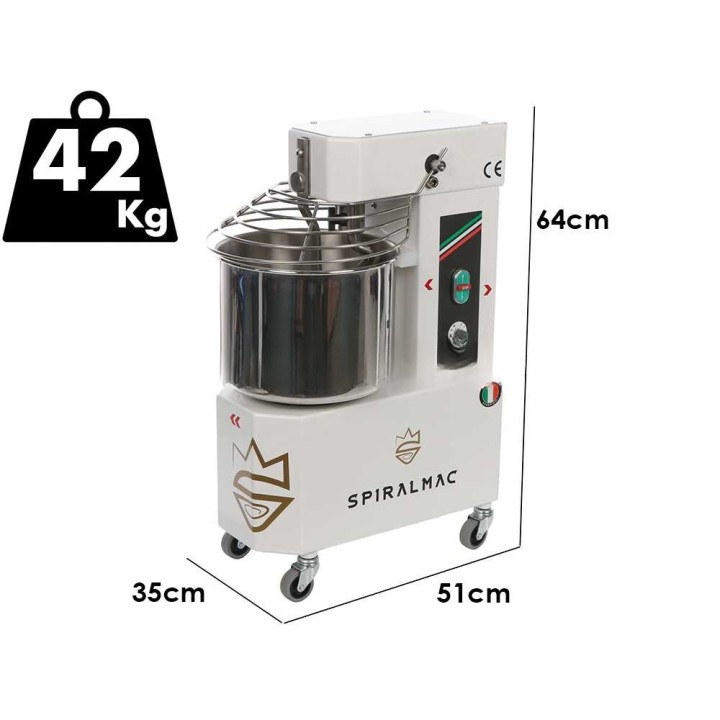 Spiralmac SV12 Royal Queen -spiraalivaivain, 12 kg, 10 nopeutta, 220 V