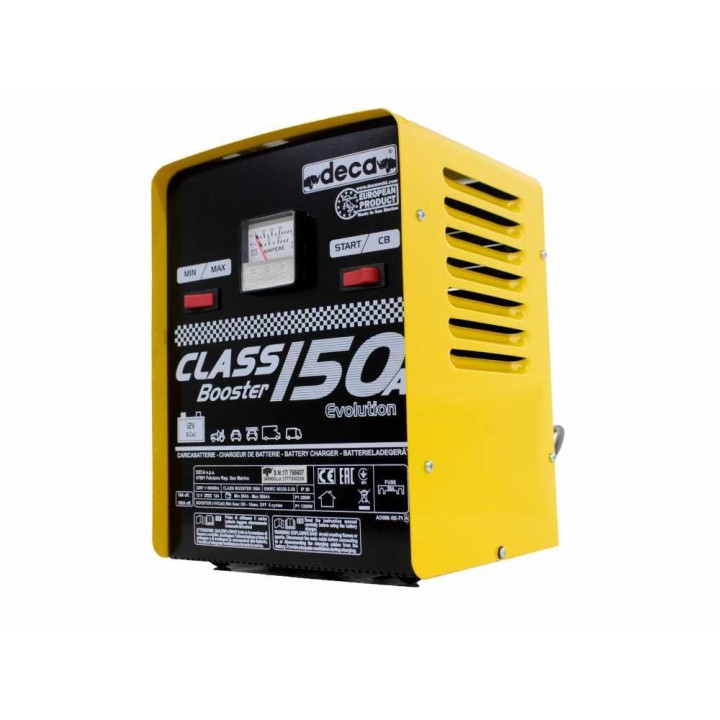 Deca CLASS BOOSTER 150A akkulaturi ja käynnistysapu, 12 V, 20–200 Ah