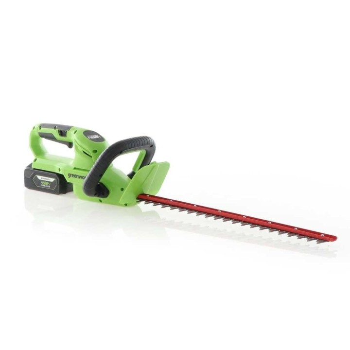 Greenworks G24HT56 akkupensasleikkuri, 56 cm, 24 V, 10 Ah