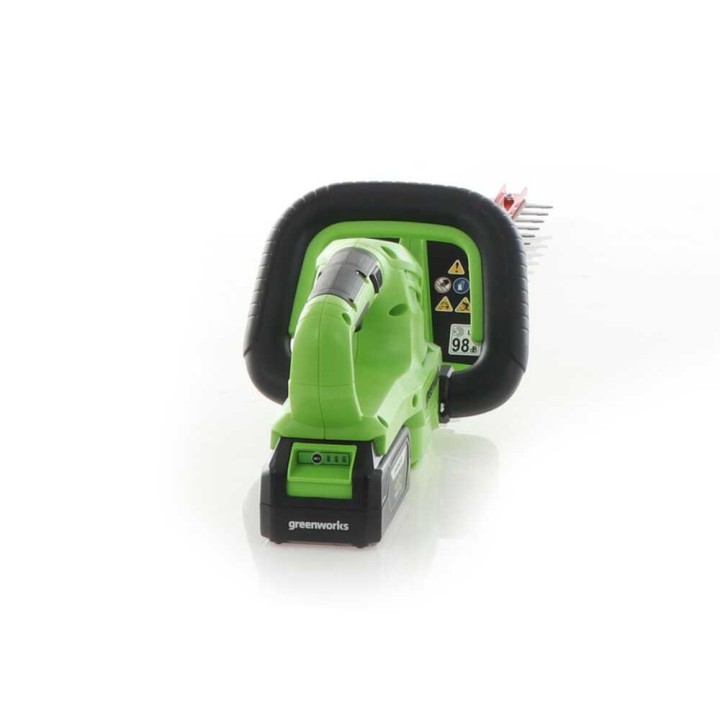Greenworks G24HT56 akkupensasleikkuri, 24 V, 56 cm, 8 Ah