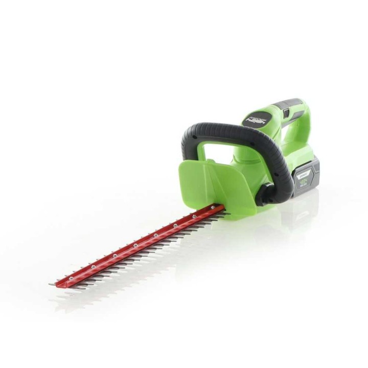 Greenworks G24HT56 akkukäyttöinen pensasleikkuri, 24 V, terä 56 cm