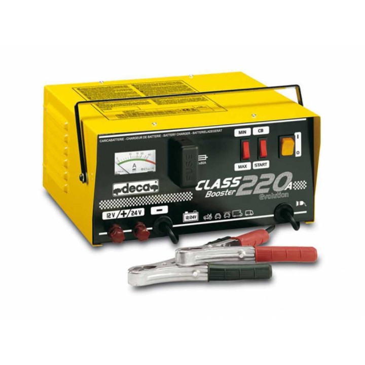 Deca CLASS BOOSTER 220A akkulaturi ja käynnistysapu, 12–24 V, 230 A