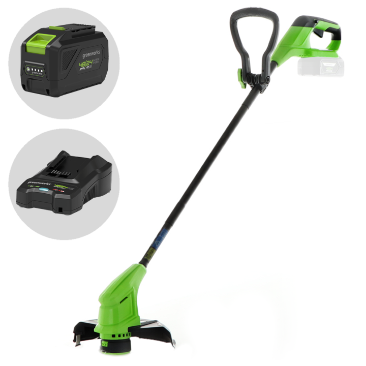 Greenworks G24ST25 akkukäyttöinen ruohotrimmeri 24 V 8 Ah