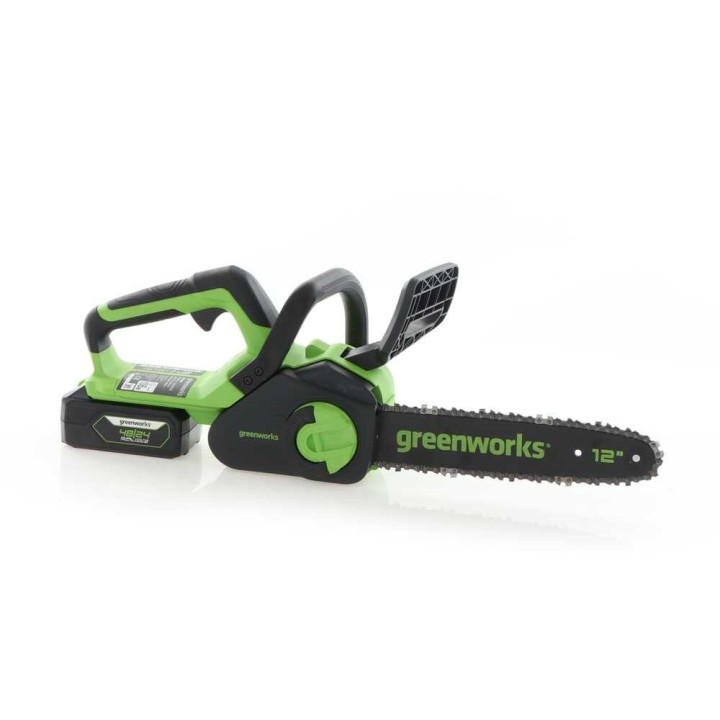Greenworks GD24CS30 akkuketjusaha, 24 V, 30 cm:n laippa
