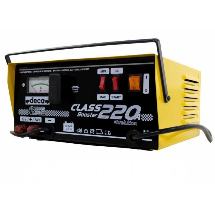 Deca CLASS BOOSTER 220A akkulaturi ja käynnistysapu, 12–24 V, 230 A