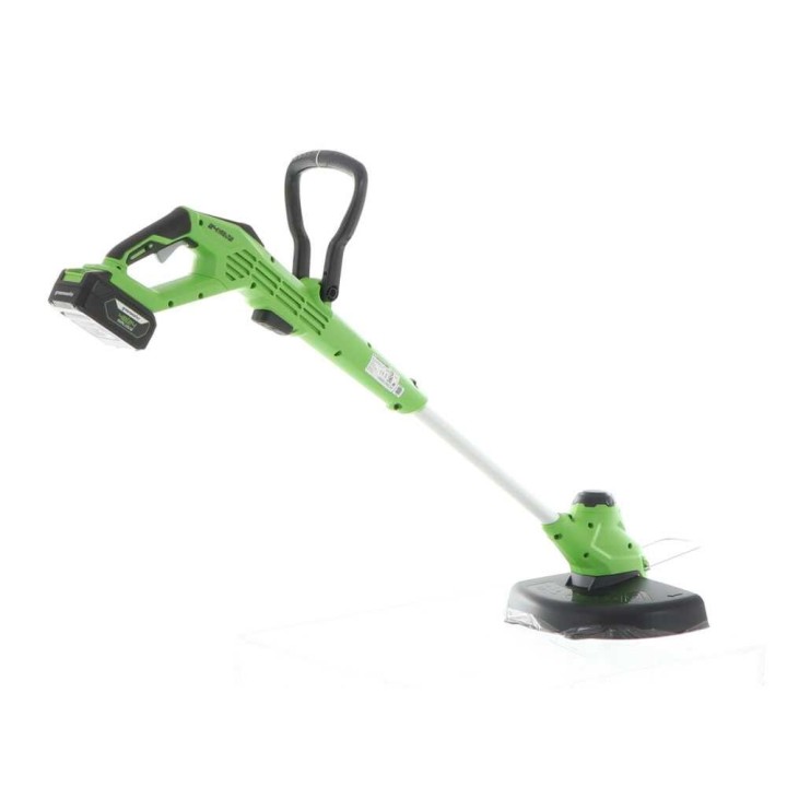 Greenworks G24LT28 akkutrimmeri, 24 V, 8 Ah, 28 cm leikkuuleveys