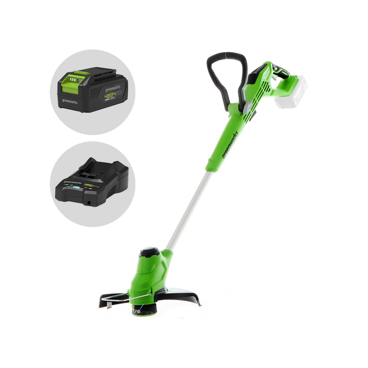 Greenworks G24LT28 akkukäyttöinen trimmeri 24 V 4 Ah 28 cm