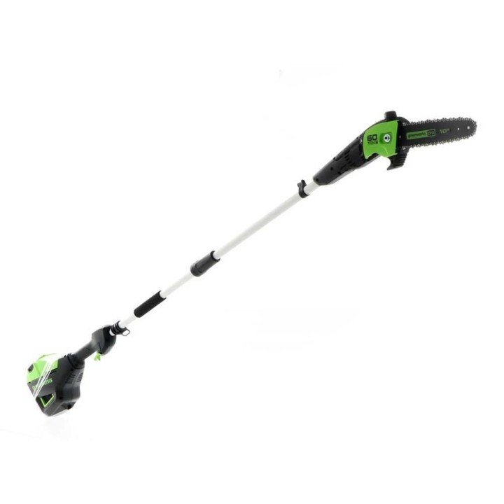 Greenworks GD60PS25 akkupylväsaha, 60 V, 25 cm, akku ja laturi