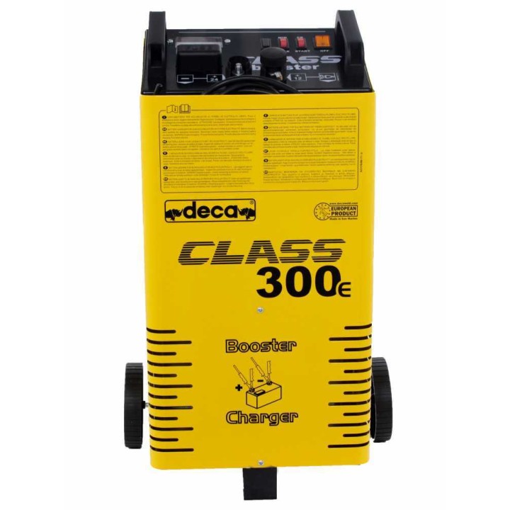 Deca CLASS BOOSTER 300E akkulaturi ja käynnistin, 12–24 V, 25–350 Ah