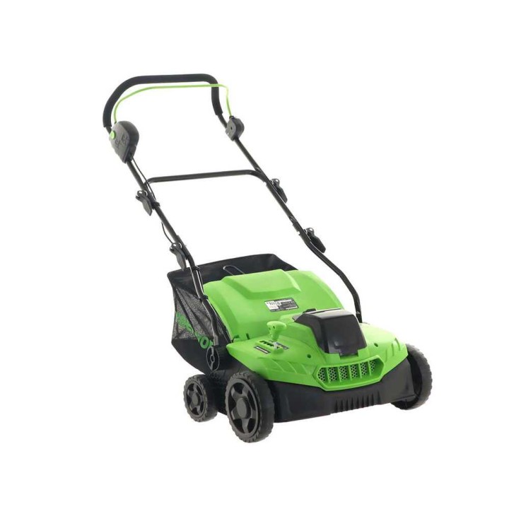 Greenworks GD48SC36 akkukäyttöinen nurmikon ilmastaja, 48 V, 5 Ah, 36 cm