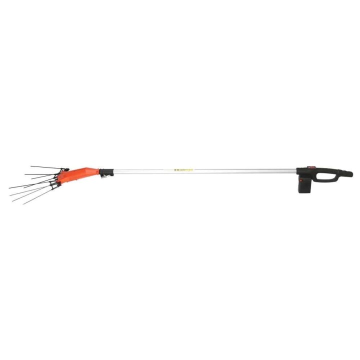 Stocker E-51 21V akkukäyttöinen oliivinkorjuukampa, teleskooppivarsi 235–315 cm, 400 W