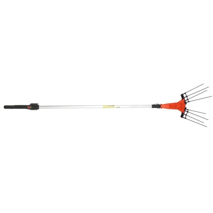 Stocker E-51 21V akkukäyttöinen oliivinkorjuukampa, teleskooppivarsi 235–315 cm, 400 W