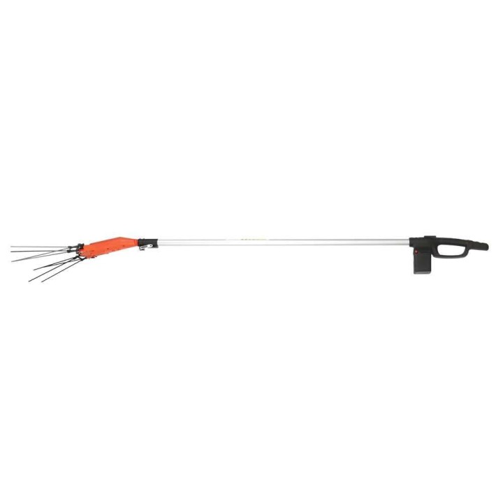 Stocker E-51 21V akkukäyttöinen oliivinkorjuukampa, teleskooppivarsi 235–315 cm, 400 W