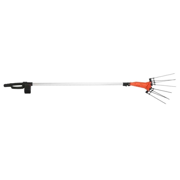 Stocker E-51 21V akkukäyttöinen oliivinkorjuukampa, teleskooppivarsi 235–315 cm, 400 W