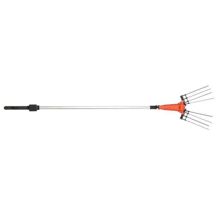 Stocker E-51 21V akkukäyttöinen oliivinkorjuukampa, teleskooppivarsi 235–315 cm, 400 W