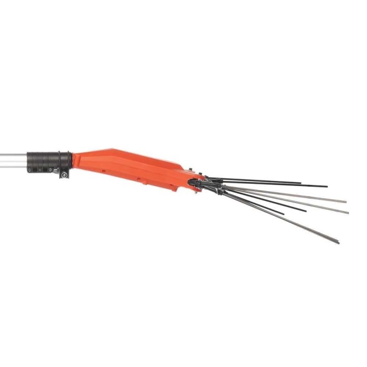 Stocker E-51 21V akkukäyttöinen oliivinkorjuukampa, teleskooppivarsi 235–315 cm, 400 W