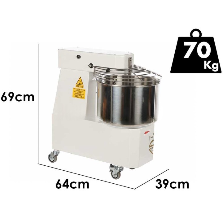 Spiralmac SV20 -spiraalivaivain, 20 kg, 10 nopeutta, 24 l