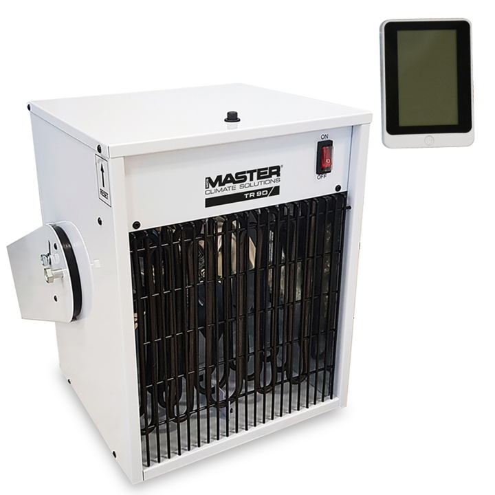 Master TR 9D sähköinen lämminilmageneraattori 9 kW 400 V kauko ohjain