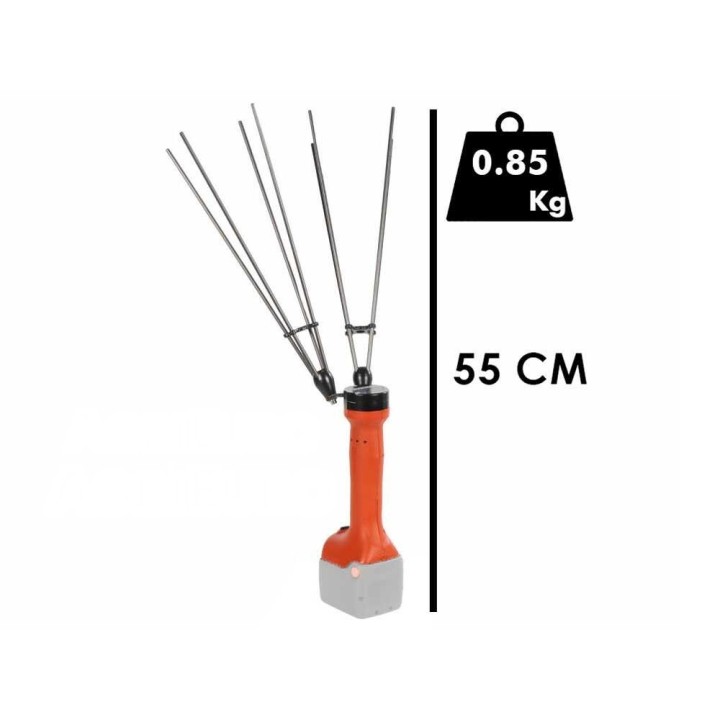 Stocker Magma E-35 21 V akkukäyttöinen oliivinkaristin, 4 Ah