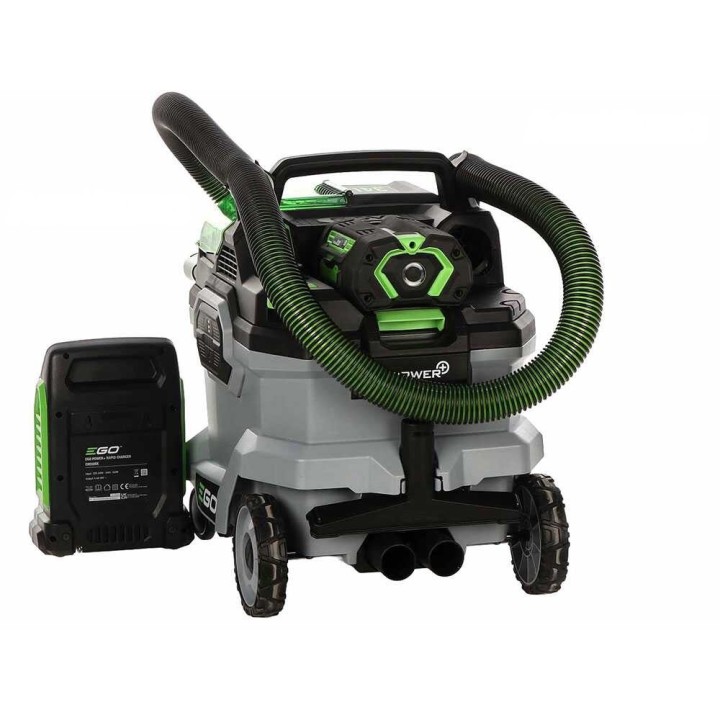 Ego WDV 0900E akkukäyttöinen märkä- ja kuivaimuri, 34 l, 56 V