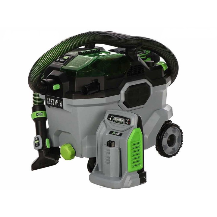 Ego WDV 0900E akkukäyttöinen märkä- ja kuivaimuri, 34 l, 56 V