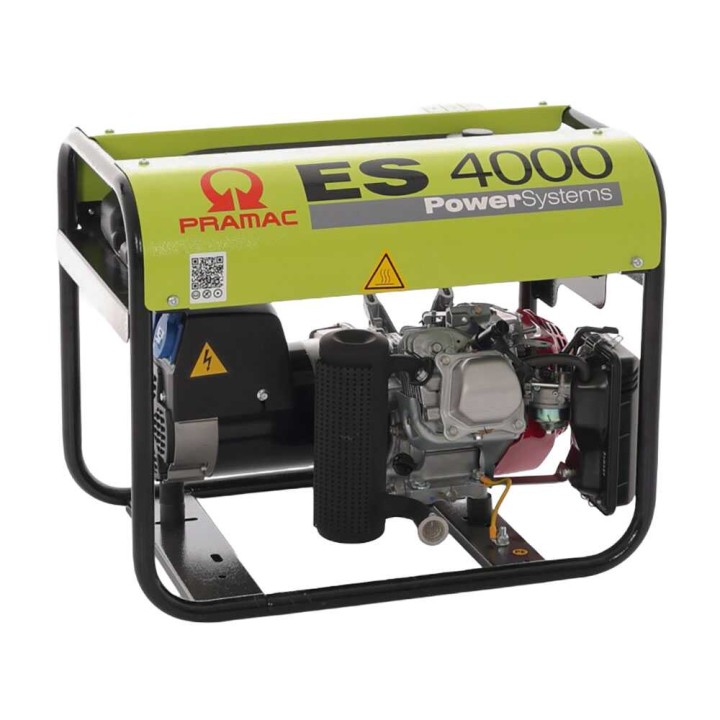 Pramac ES4000 bensiinikäyttöinen aggregaatti, 3,1 kW, 2,6 kW, yksivaiheinen
