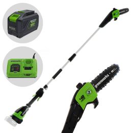 Greenworks G48PS akkuoksasaha 48 V 5 Ah 20 cm n laippa