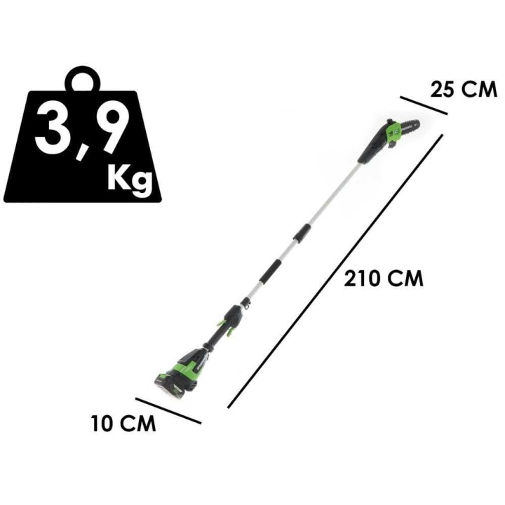 Greenworks G48PS akkuoksasaha, 48 V, 5 Ah, 20 cm:n laippa
