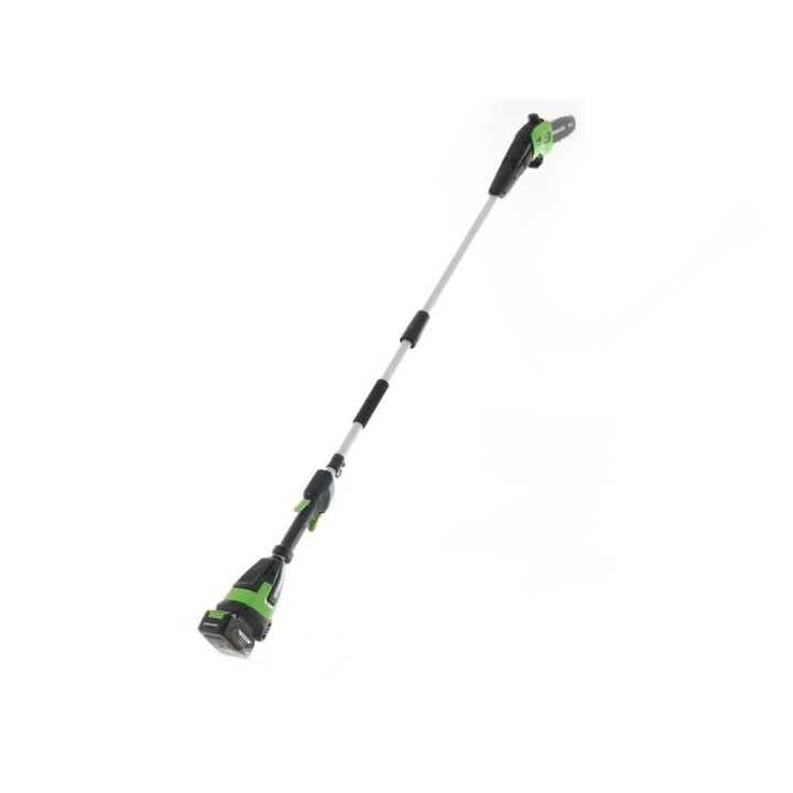 Greenworks G48PS akkukäyttöinen oksasaha jatkovarrella, 48 V, 4 Ah, 20 cm